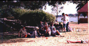 Group In Shade